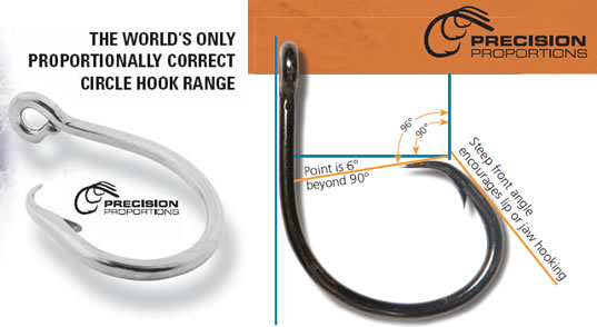 Mustad Demon & Tuna Circle 10/0 - 12/0 - 15/0